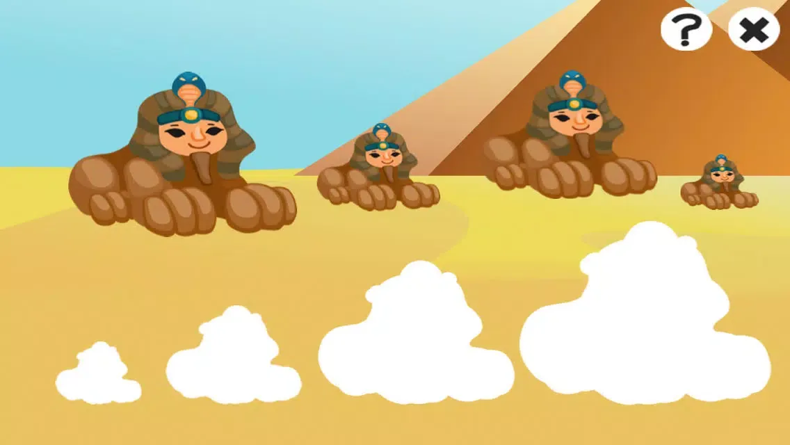 Ancient Egypt Learning Game for Children: Learn and Play with Mummy, Pharaoh and Pyramids Screenshots