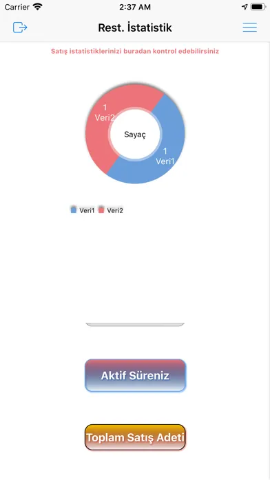 Screenshot di Delivery App