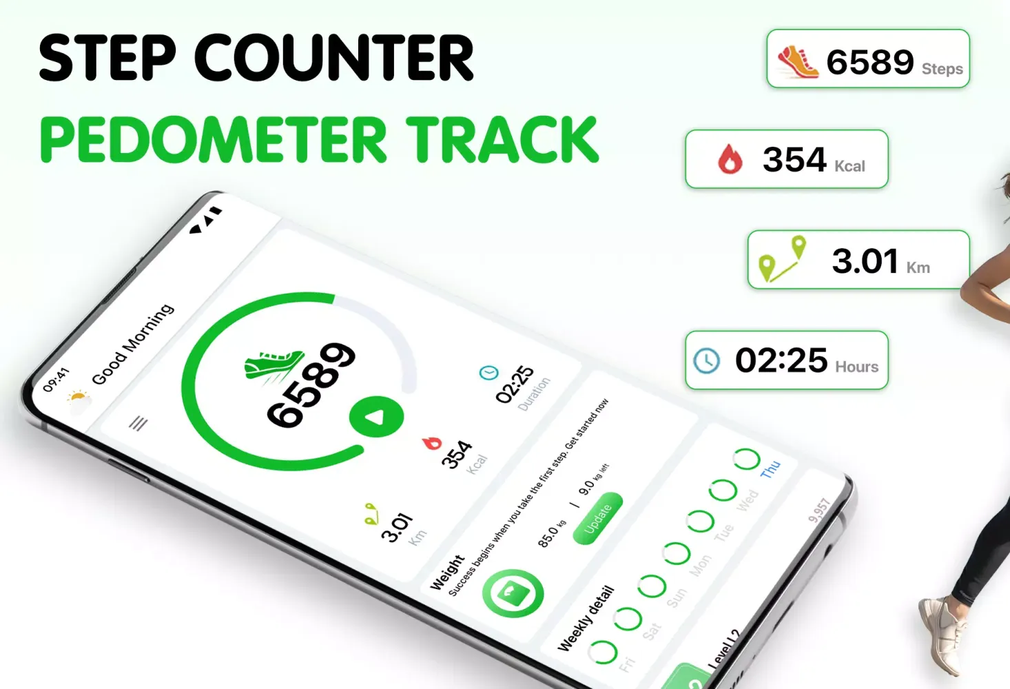 Step Counter - Pedometer Track Screenshots