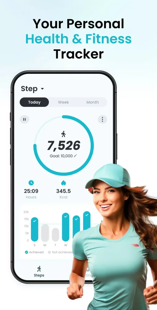 Pedometer App - Step Counter Screenshots