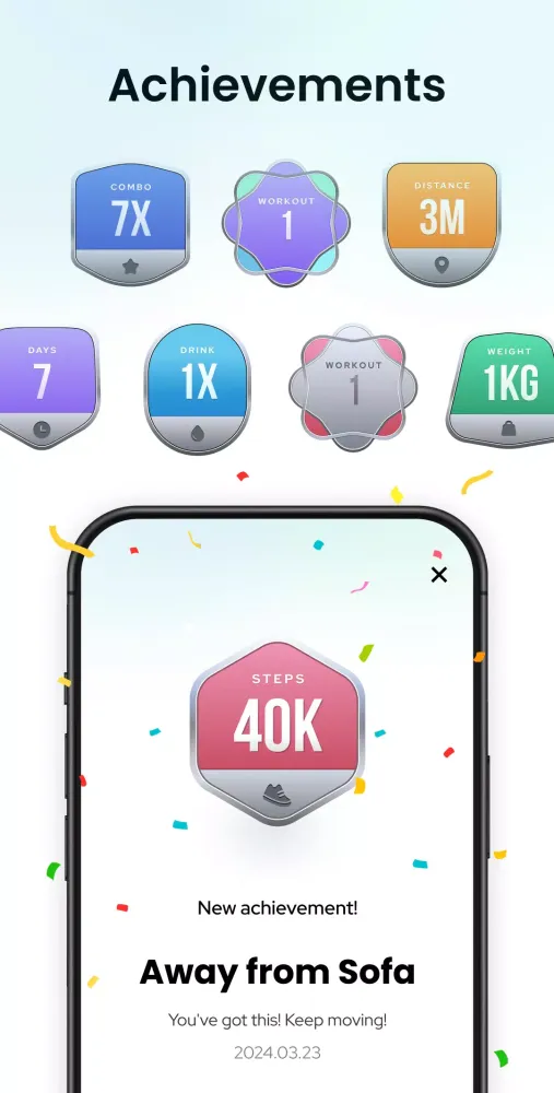 Pedometer App - Step Counter Screenshots