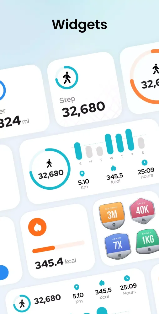 Pedometer App - Step Counter Screenshots