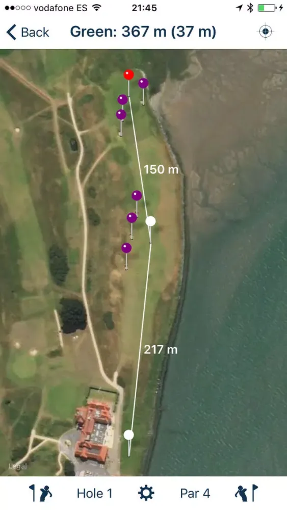 Tangkapan layar StepItOutGolf Ireland