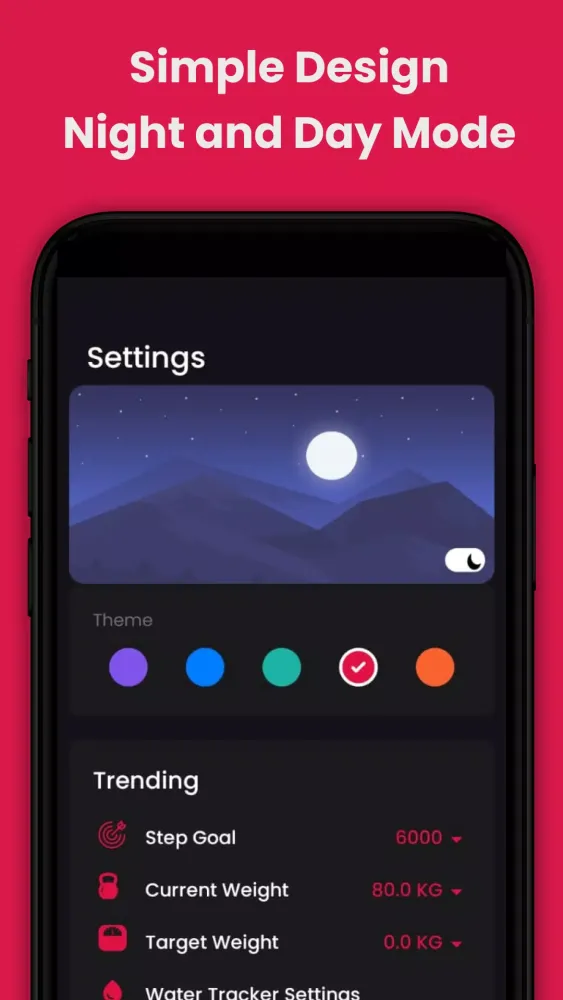 Pedometer app - step tracker Screenshots
