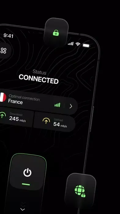 Captures d'écran de VPN FireNet - Secure & Safe