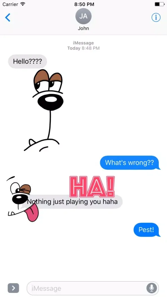Screenshot di Dogoji funny dog emoji