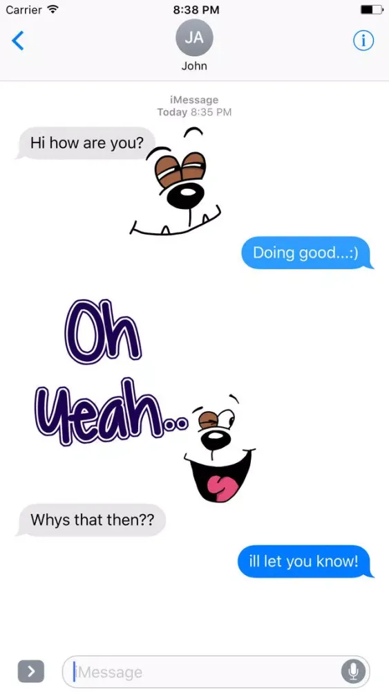 Screenshot di Dogoji funny dog emoji
