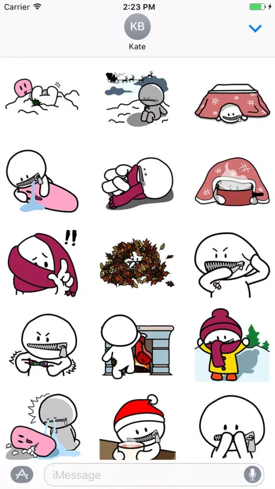 Tangkapan skrin Zippa Man Autumn edition