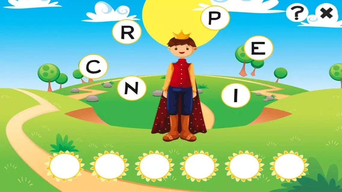A Fairy Tale Learning Game for Children: learn with princess, wizard, knight & horse应用截图