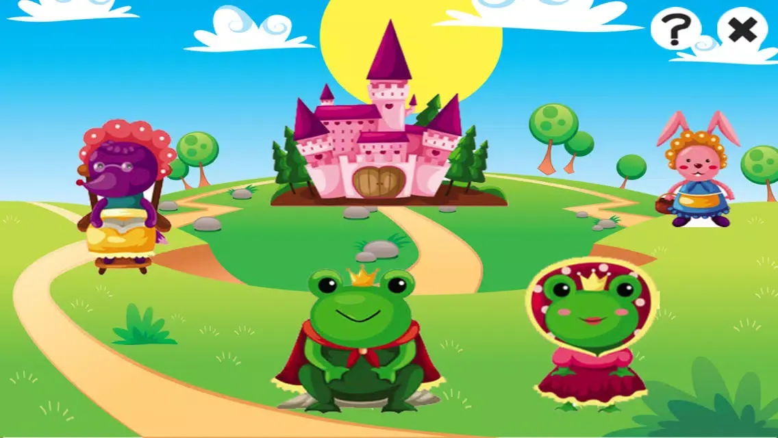 Zrzuty ekranu A Fairy Tale Learning Game for Children: learn with Fantasy Animals