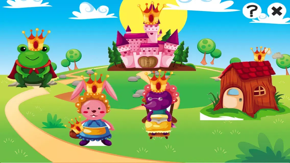 Zrzuty ekranu A Fairy Tale Learning Game for Children: learn with Fantasy Animals