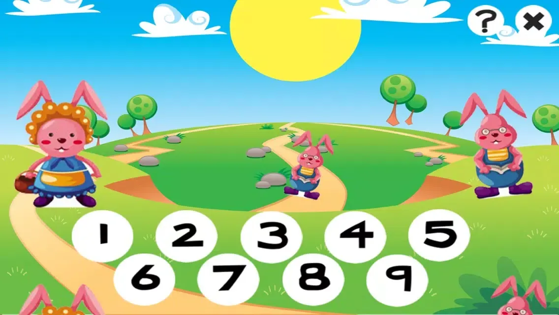 Zrzuty ekranu A Fairy Tale Learning Game for Children: learn with Fantasy Animals