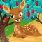 Animal game for children: Find the mistake in the forest