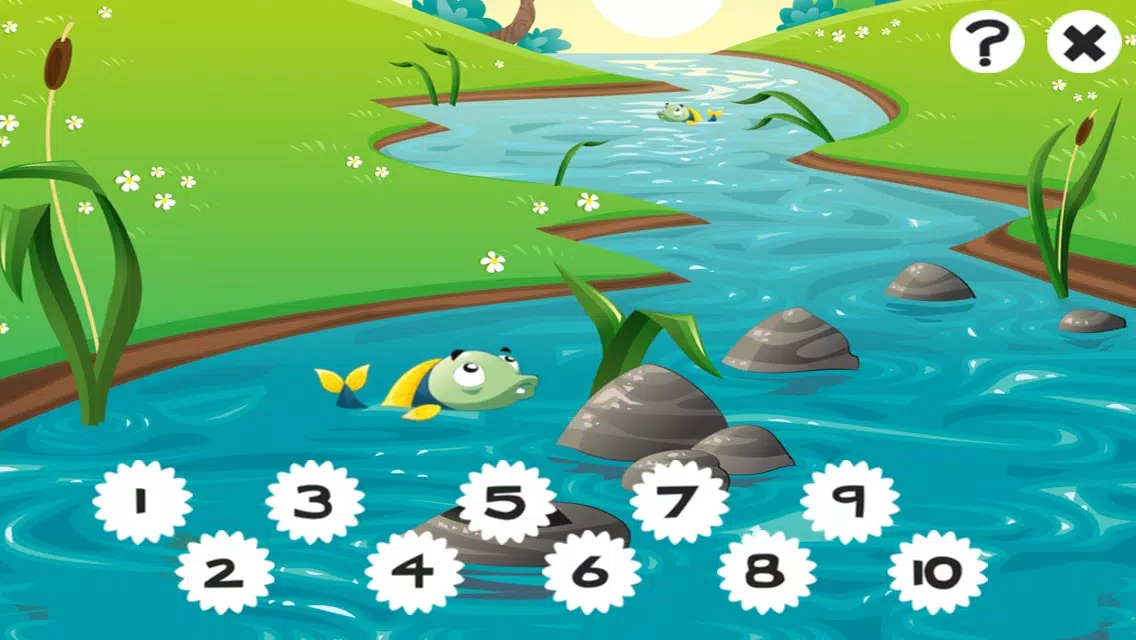Zrzuty ekranu A Fishing Game for Children: Learn with Fish puzzles, games and riddles