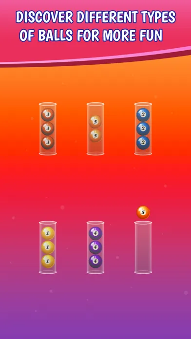Bubble Swipe Color Sort Puzzle 스크린샷