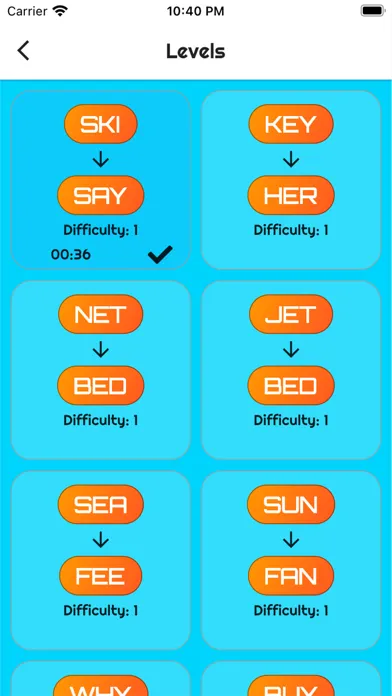تصاویر Word Chain Challenge