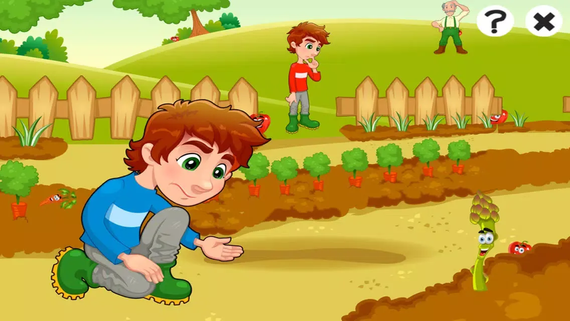 A Gardening Learning Game for Children: Learn and Play with Fruits and Vegetables Screenshots