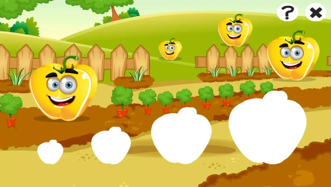 A Gardening Learning Game for Children: Learn and Play with Fruits and Vegetables Screenshots