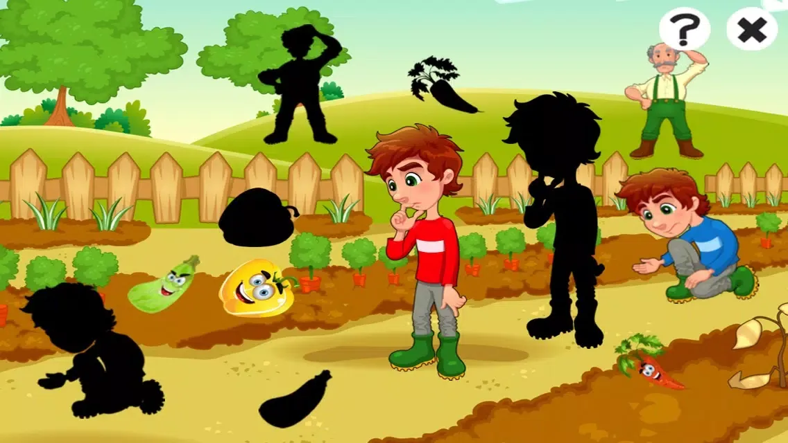 A Gardening Learning Game for Children: Learn and Play with Fruits and Vegetables Screenshots