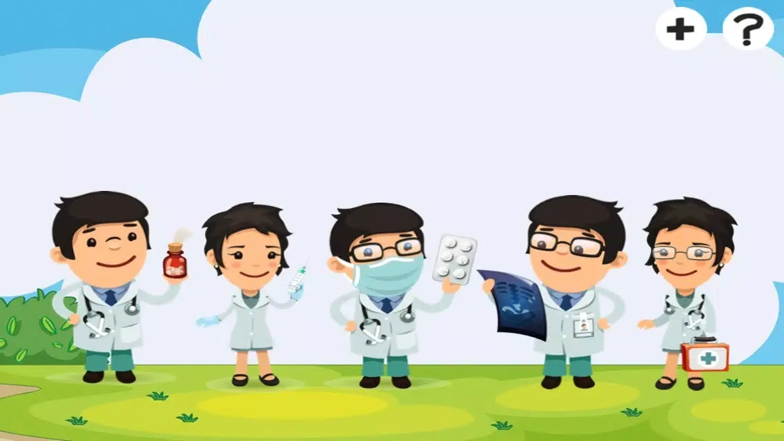 A Hospital Learning Game for Children: Learn and Play with Doctor & Patient for Pre-School Screenshots
