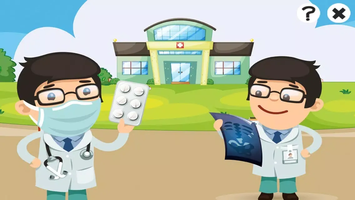 A Hospital Learning Game for Children: Learn and Play with Doctor & Patient for Pre-School Screenshots