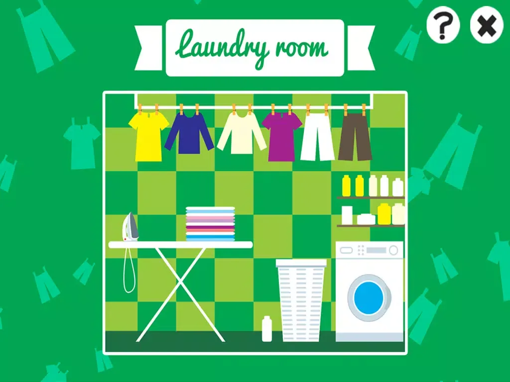 Tangkapan layar ABC House for Children! Learn First Words and Phrases in English iPad 