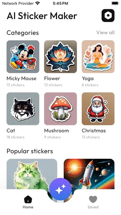 Tangkapan layar Sticker Maker - Crear Stickers