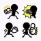 Stick Man Emoji
