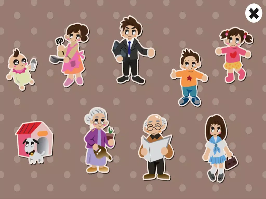 Скриншоты ABC Children’s First Words – Learn the English Names of Family Members iPad 