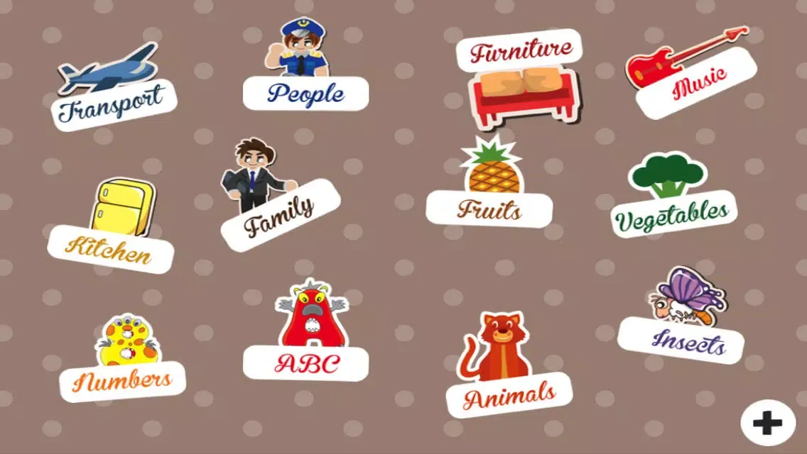 Ảnh chụp màn hình của ABC First Words for Children – Learn the English Names of Bugs and Insects