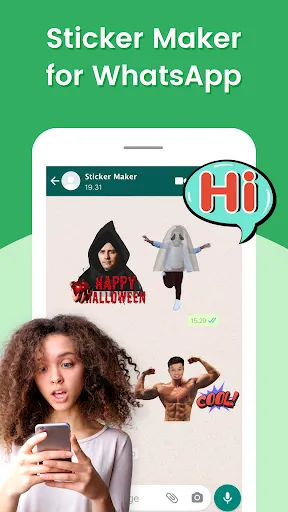 Captures d'écran de Sticker Maker