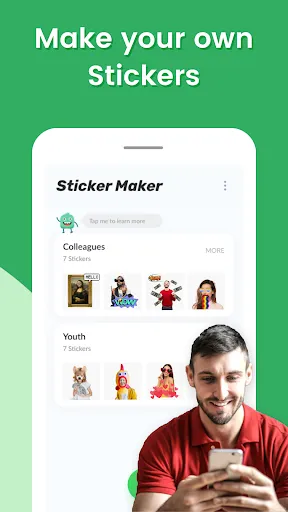 Captures d'écran de Sticker Maker