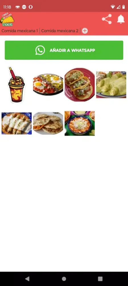 Stickers de comida mexicana Screenshots