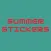 The summer holiday stickеrs