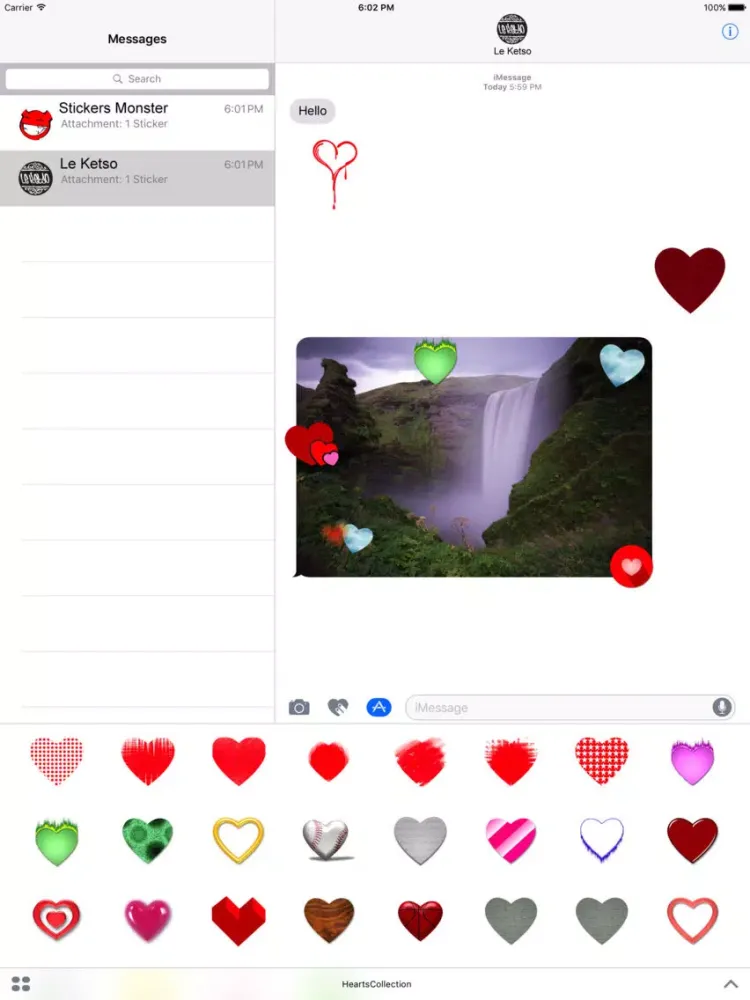 Hearts Collection iPad  Screenshots