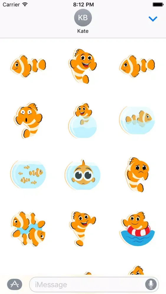 ภาพหน้าจอของ Cute Clownfish