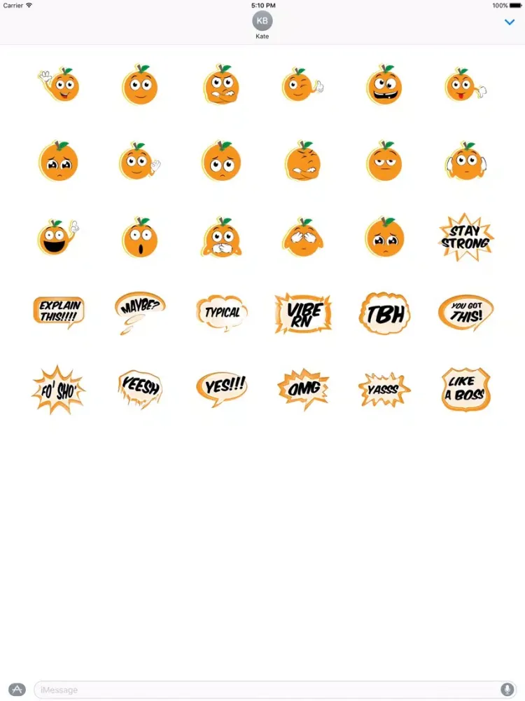 Florida Oranges iPad 应用截图