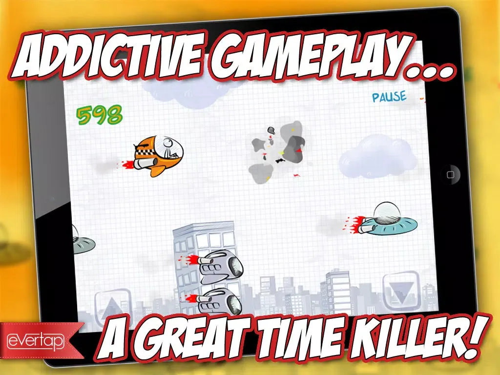 Capturas de pantalla de Free Stickly Cab Racing Game iPad 