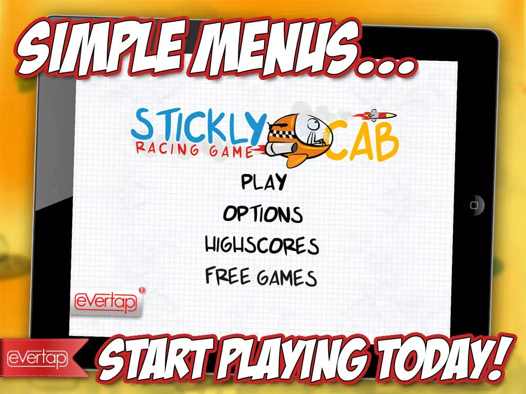 Capturas de pantalla de Free Stickly Cab Racing Game iPad 