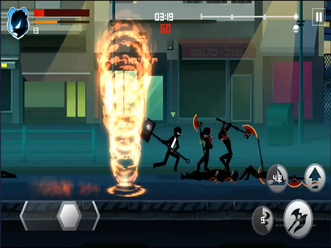 صور Stickman Mafia : Street Wars iPad 