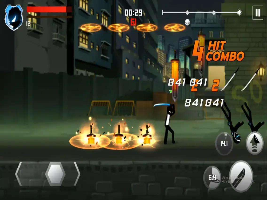 صور Stickman Mafia : Street Wars iPad 