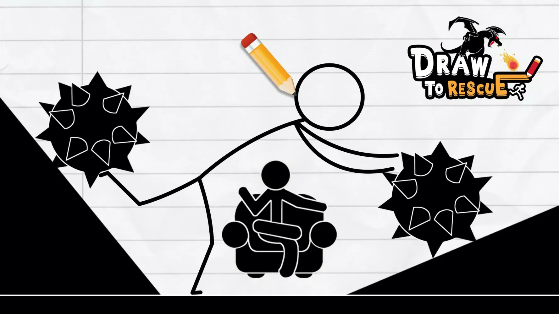 Draw to Rescue স্ক্রিনশট