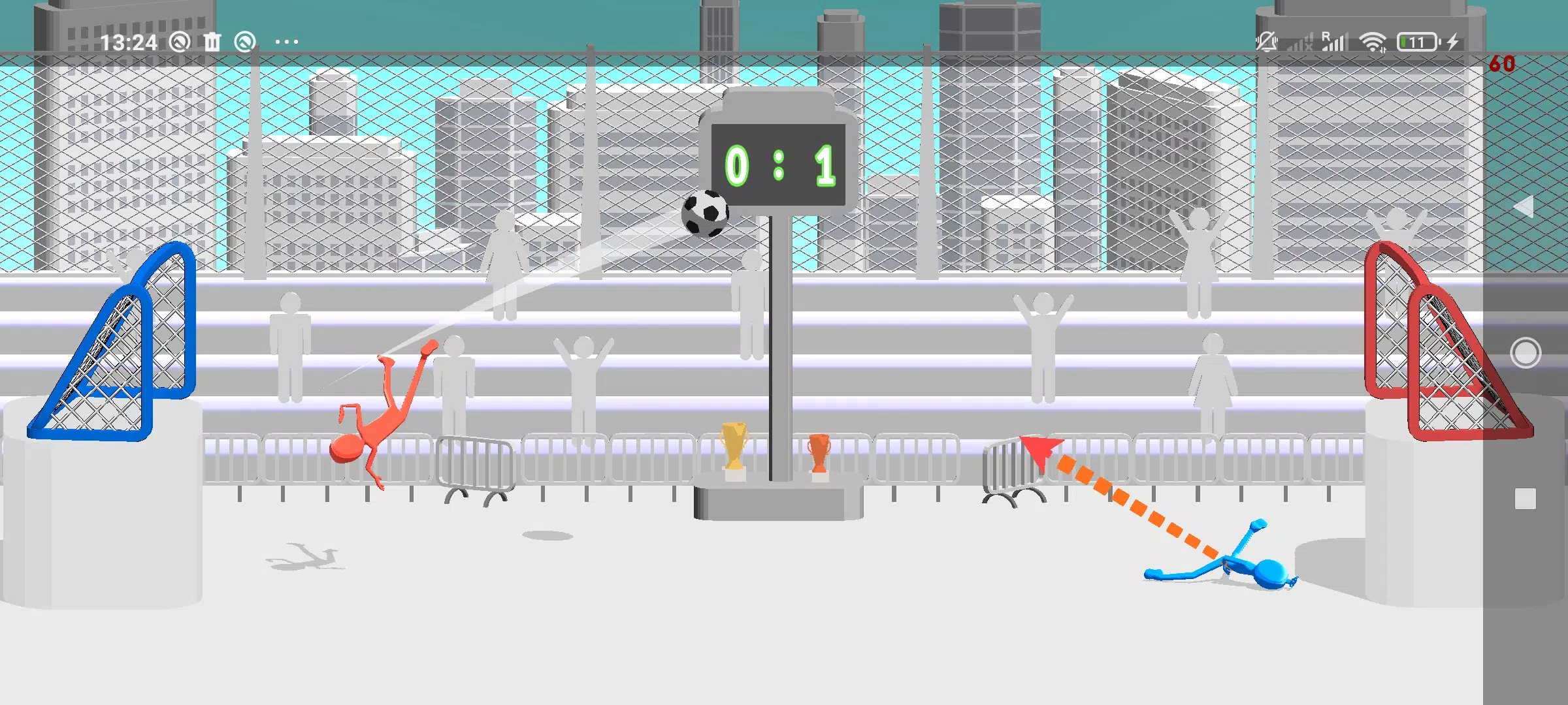 Stickman Ragdoll Soccer Screenshots