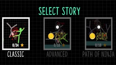 Captures d'écran de Stickman Warrior: Stick Fight
