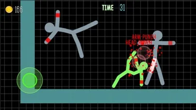 Captures d'écran de Stickman Warrior: Stick Fight
