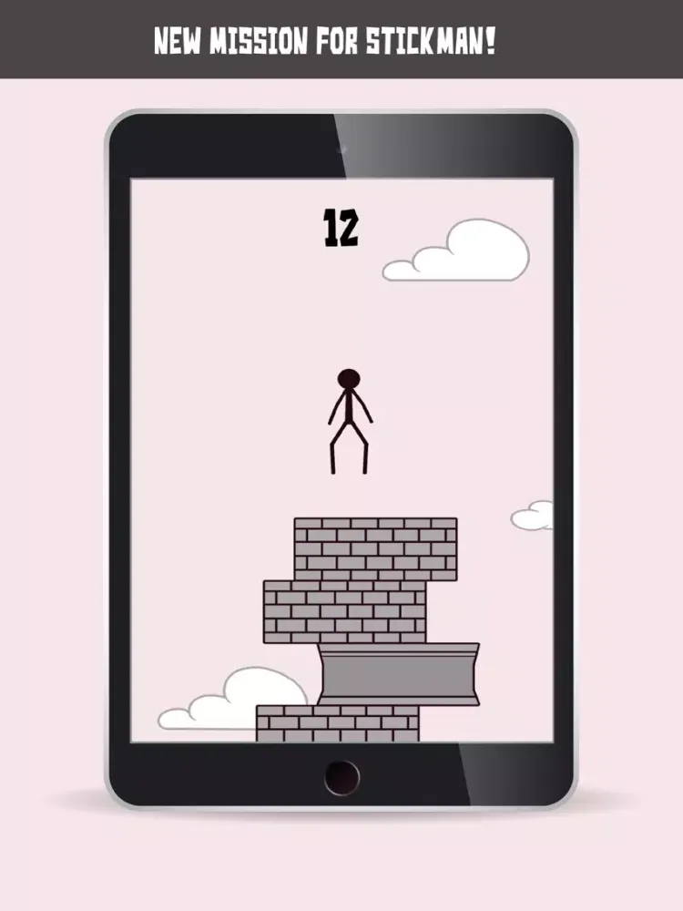 ภาพหน้าจอของ Stickman: Tap Tap Dash iPad 