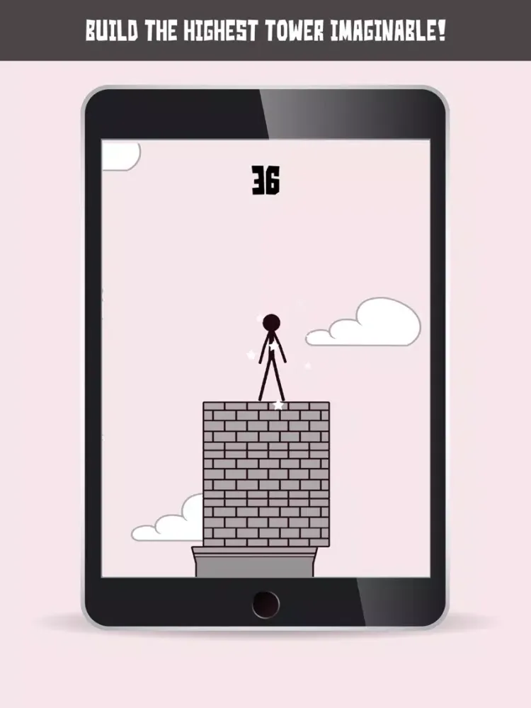 ภาพหน้าจอของ Stickman: Tap Tap Dash iPad 