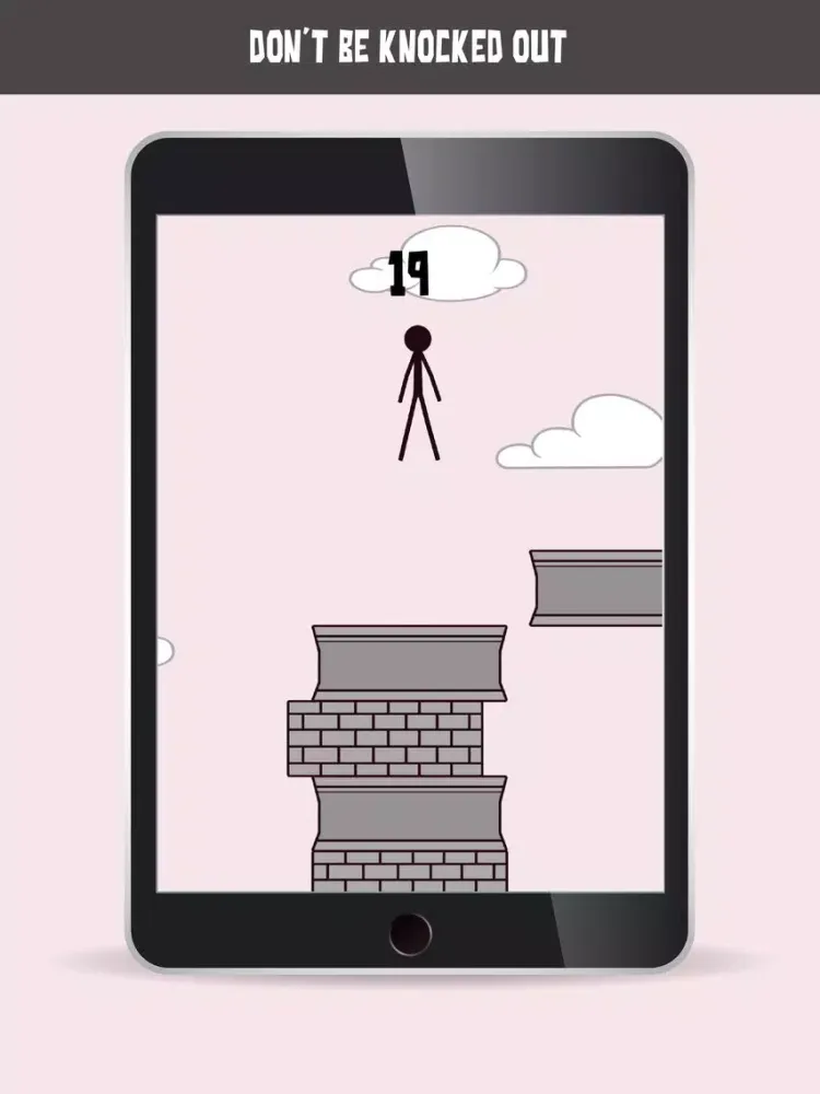 ภาพหน้าจอของ Stickman: Tap Tap Dash iPad 