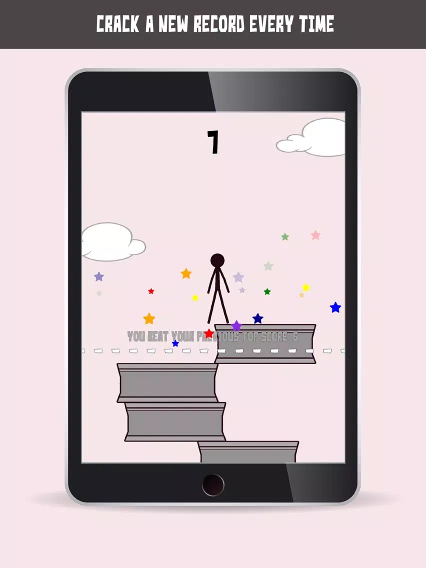 Stickman: Tap Tap Dash iPad  Screenshots