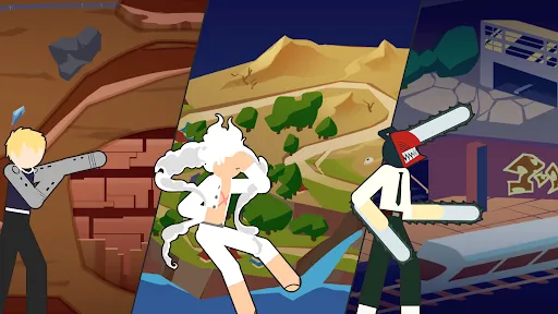 Capturas de pantalla de Stick Fight Dragon Warriors